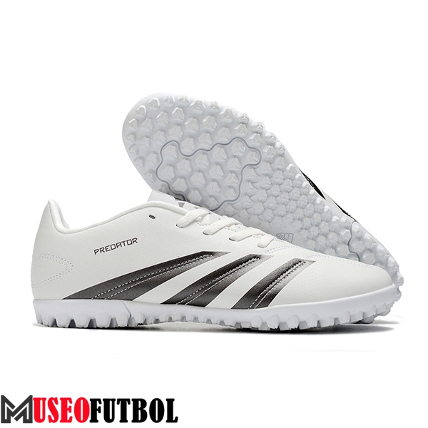 Adidas Botas De Fútbol Predator Club TF Blanco/Negro