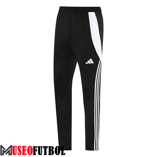 Pantalon Entrenamiento Adidas Negro/Blanco 2024/2025 -02