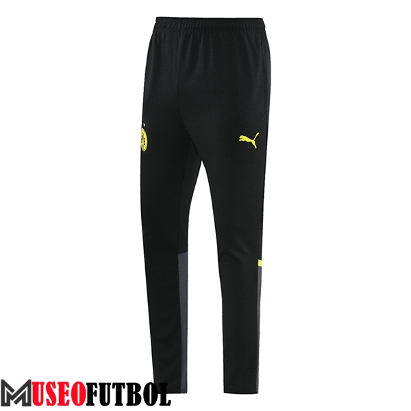 Pantalon Entrenamiento Dortmund Negro/Amarillo 2024/2025 -02