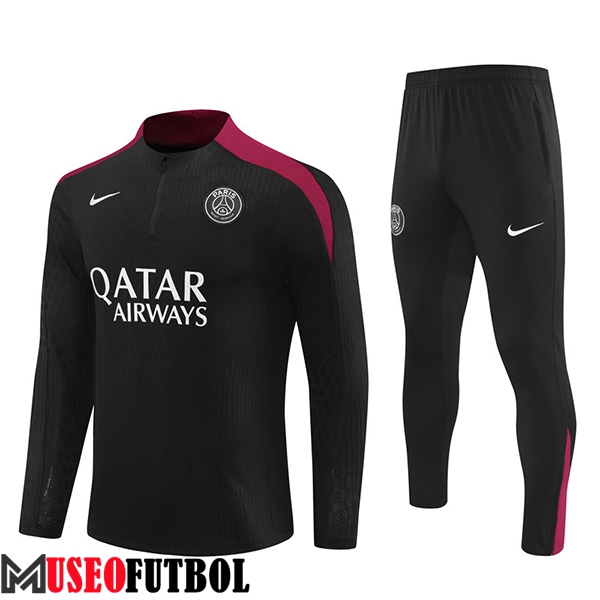 Chandal Equipos De Futbol PSG Negro/Rojo 2024/2025