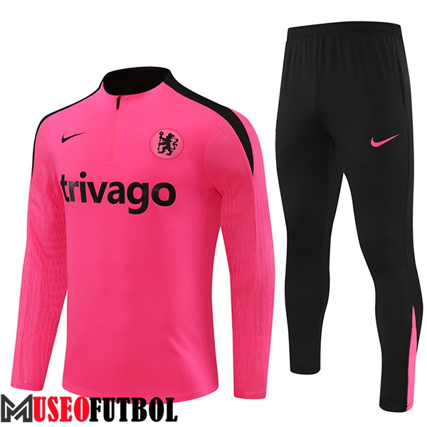 Chandal Equipos De Futbol FC Chelsea Rosa/Negro 2024/2025