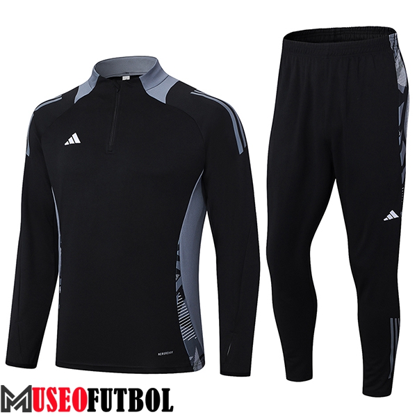 Chandal Equipos De Futbol Adidas Negro/Gris 2024/2025