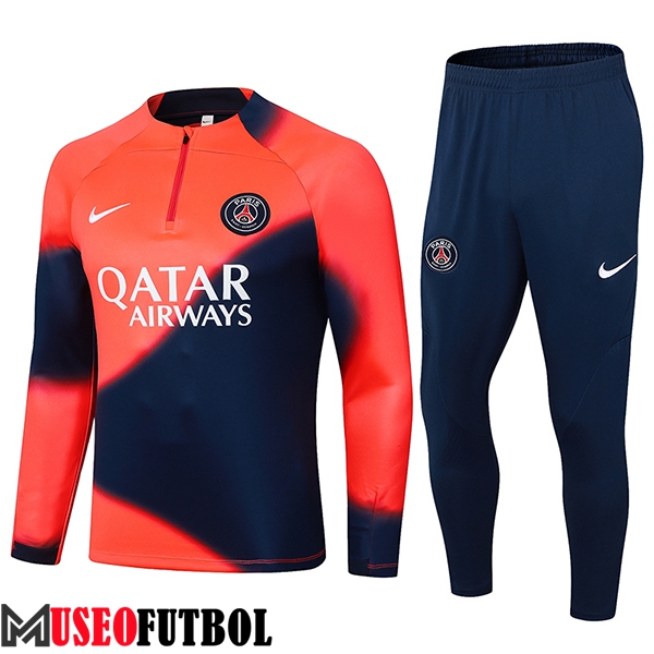 Chandal Equipos De Futbol PSG Naranja/Azul 2024/2025