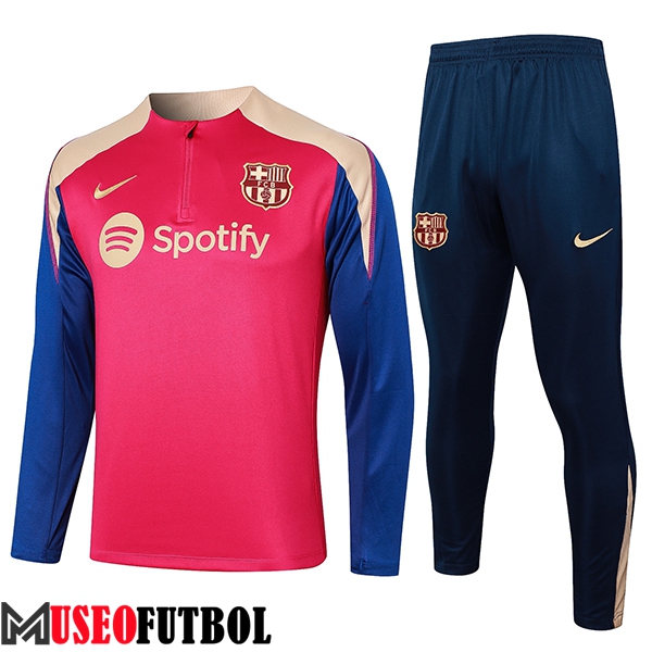 Chandal Equipos De Futbol FC Barcelona Rojo/Azul/Amarillo 2024/2025 -02