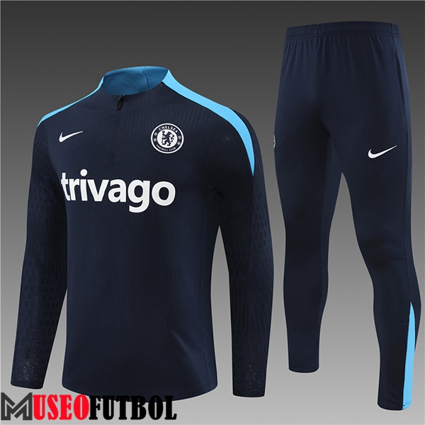 Chandal Equipos De Futbol FC Chelsea Ninos Azul Oscuro 2024/2025