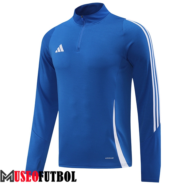 Sudadera De Entrenamiento Adidas Azul/Blanco 2024/2025