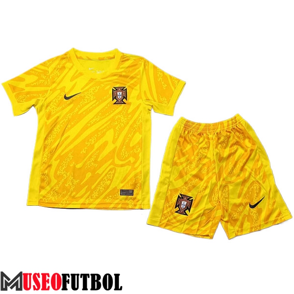 Camisetas De Futbol Portugal Ninos Portero 2024/2025