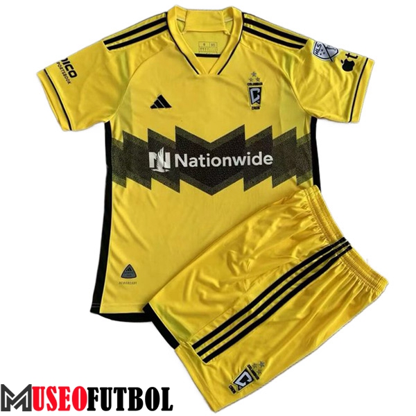 Camisetas De Futbol Columbus Crew SC Ninos Primera 2024/2025