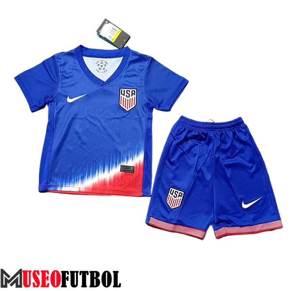 Camisetas De Futbol Estados Unidos Ninos Segunda 2024/2025