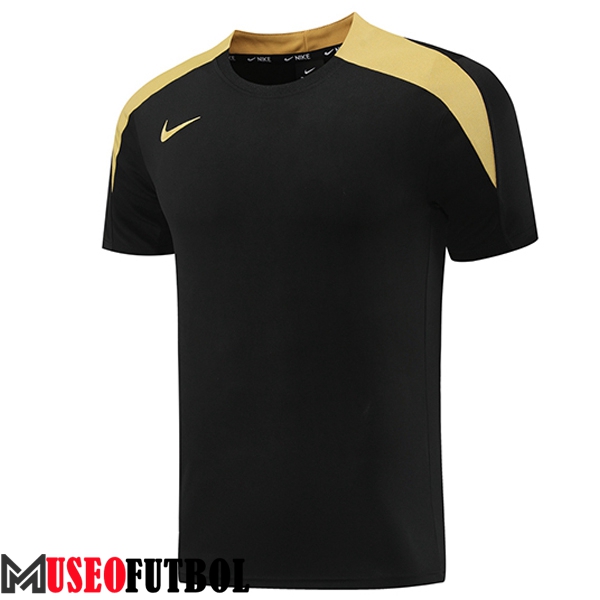 Camiseta Entrenamiento Nike Negro/Amarillo 2024/2025