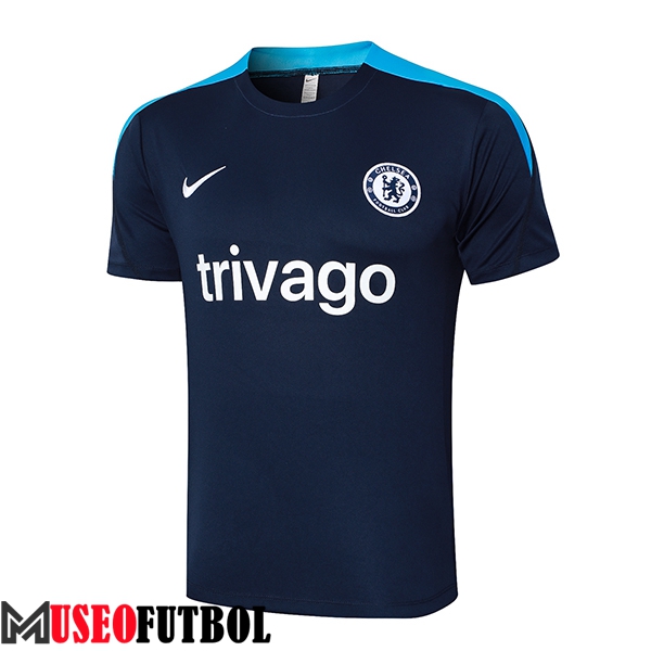 Camiseta Entrenamiento FC Chelsea Azul Oscuro 2024/2025