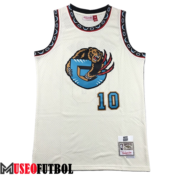 Camisetas De Futbol Memphis Grizzlies (BIBBY #10) 2024/25 Blanco/Azul