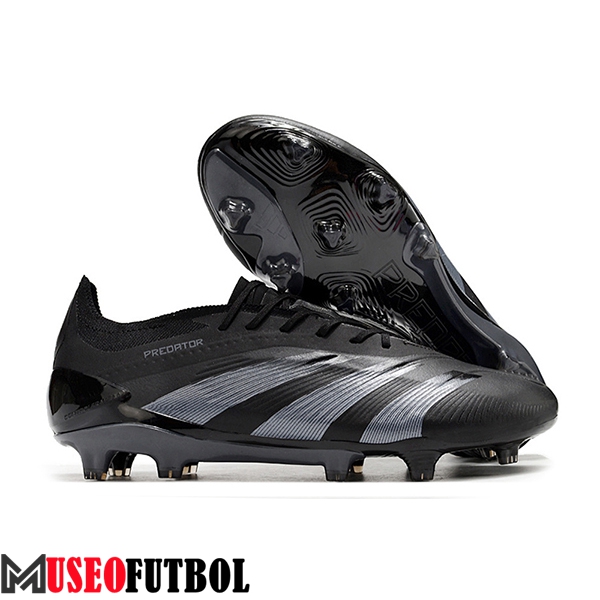 Adidas Botas De Fútbol Predator Elite FG Negro/Gris -02