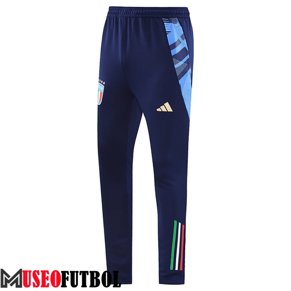 Pantalon Entrenamiento Italia Azul Oscuro 2024/2025 -02