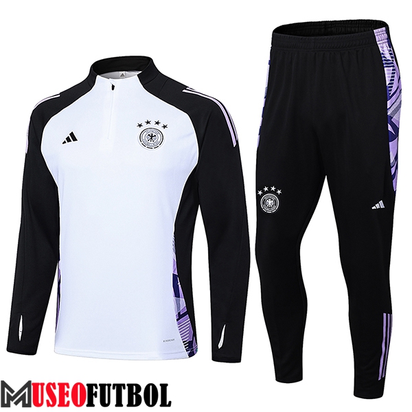 Chandal Equipos De Futbol Alemania Blanco/Negro/Violeta 2024/2025