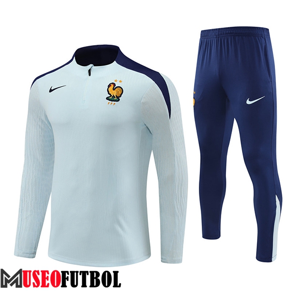 Chandal Equipos De Futbol Francia Azul Claro 2024/2025