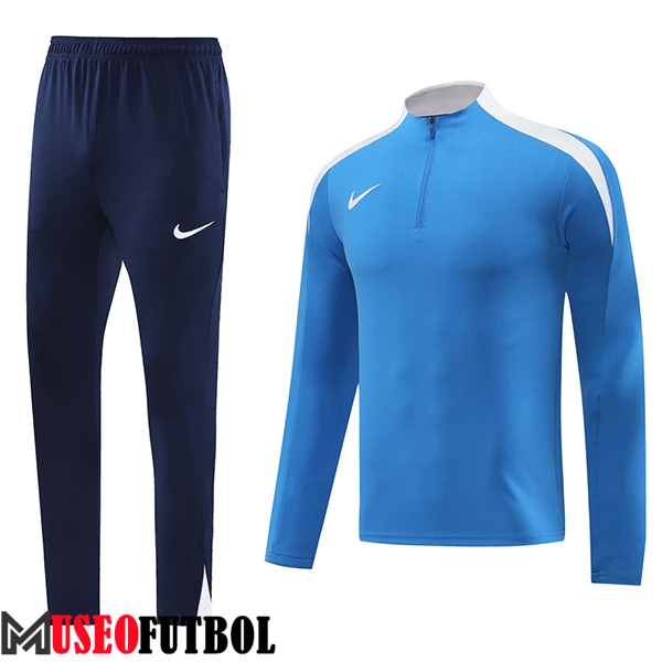 Chandal Equipos De Futbol Nike Azul/Blanco 2024/2025 -02