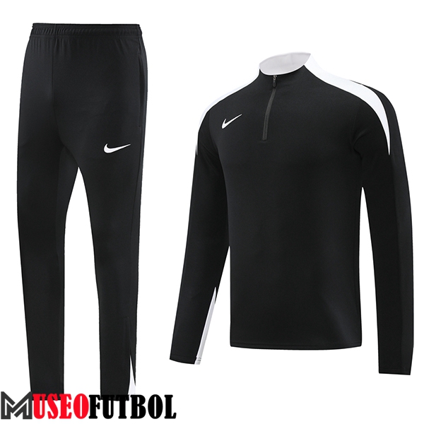 Chandal Equipos De Futbol Nike Negro/Blanco 2024/2025 -02