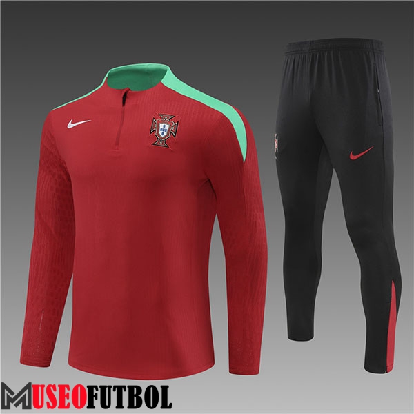 Chandal Equipos De Futbol Portugal Ninos Rojo/Verde 2024/2025