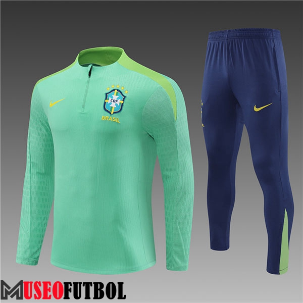 Chandal Equipos De Futbol Brasil Ninos Verde 2024/2025