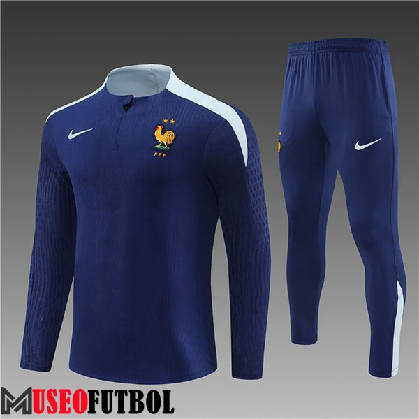 Chandal Equipos De Futbol Francia Ninos Azul marino 2024/2025