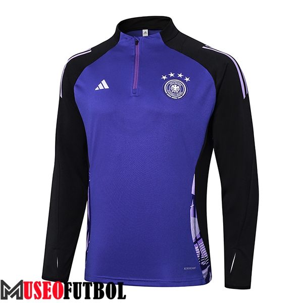 Sudadera De Entrenamiento Alemania Violeta/Negro 2024/2025