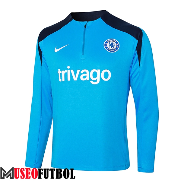 Sudadera De Entrenamiento FC Chelsea Azul 2024/2025