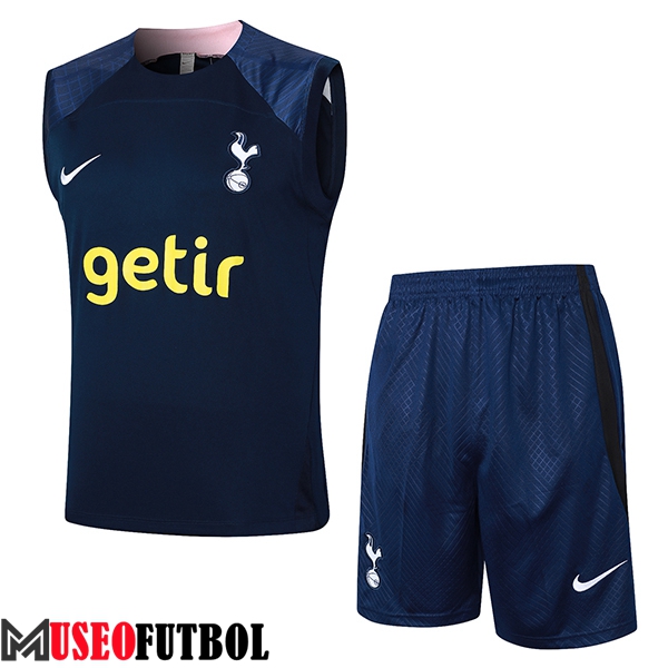 Camiseta Entrenamiento sin mangas Tottenham Hotspur Azul Oscuro 2024/2025