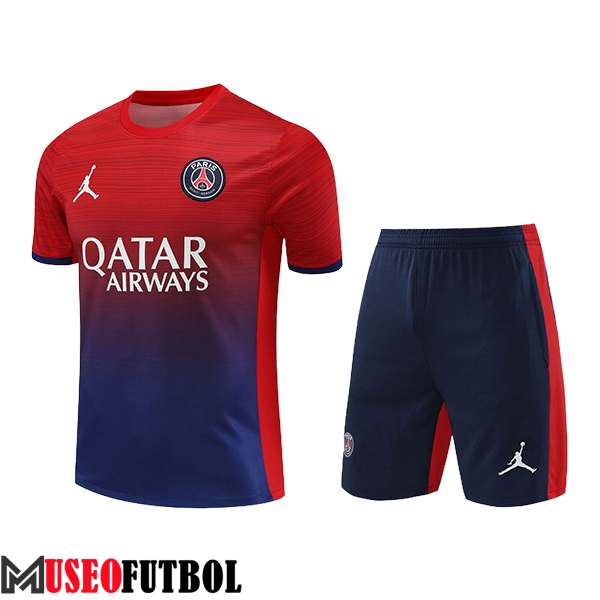 Camiseta Entrenamiento PSG Rojo/Azul 2024/2025