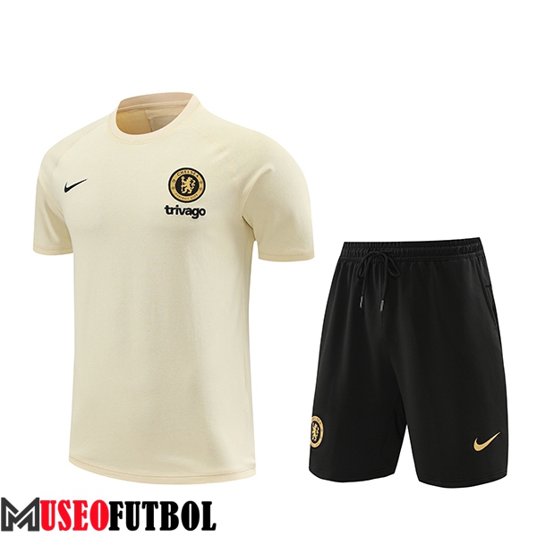 Camiseta Entrenamiento FC Chelsea Beige 2024/2025