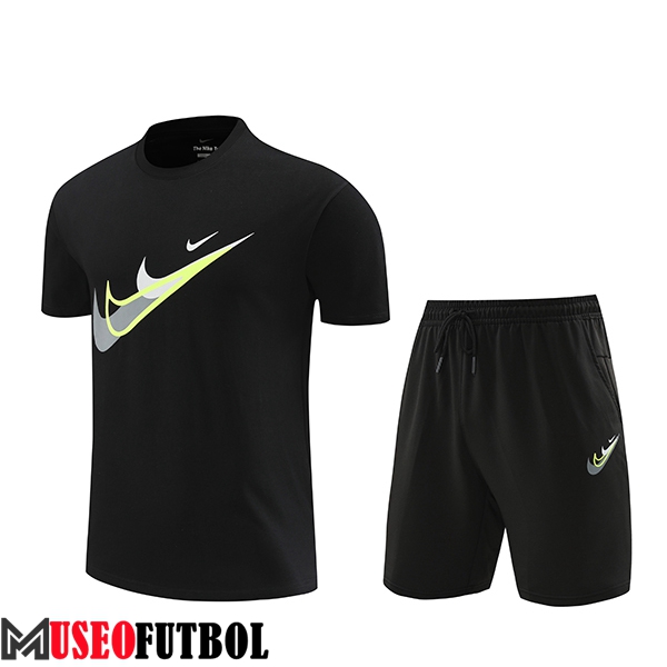 Camiseta Entrenamiento Nike Negro/Amarillo 2024/2025