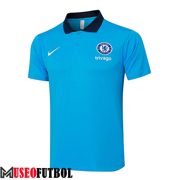 Camiseta Polo FC Chelsea Azul 2024/2025