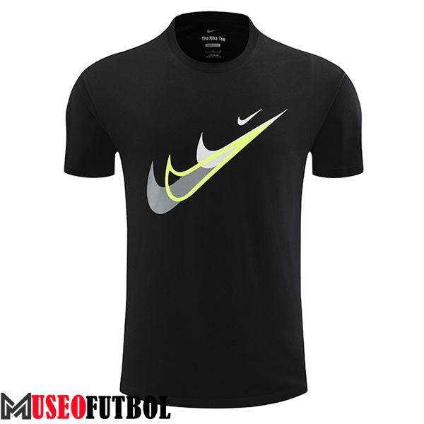 Camiseta Entrenamiento Nike Negro/Amarillo 2024/2025 -02