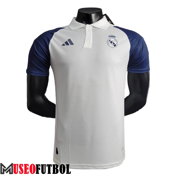 Camiseta Entrenamiento Real Madrid Blanco/Azul 2024/2025