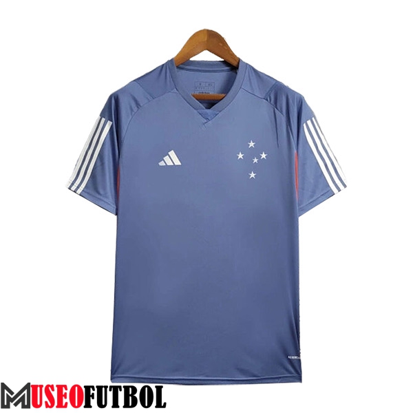 Camiseta Entrenamiento Cruzeiro Azul/Rojo 2024/2025