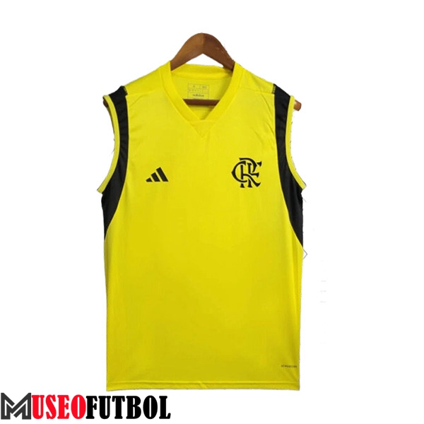 Chalecos De Futbol Flamengo Amarillo/Negro 2024/2025