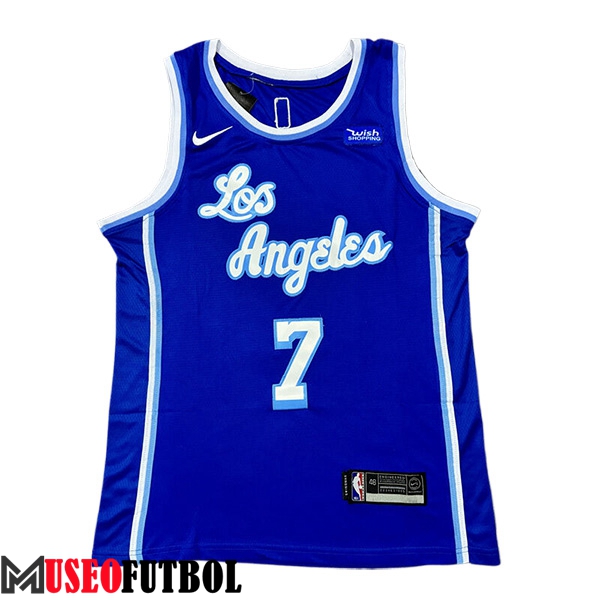 Camisetas De Futbol Los Angeles Lakers (ANTHONY #7) 2024/25 Azul/Blanco