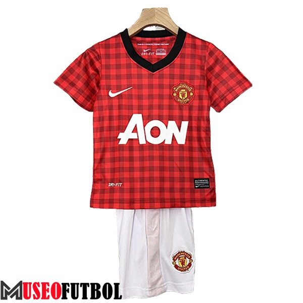 Camisetas De Futbol Manchester United Retro Ninos Primera 2012/2013