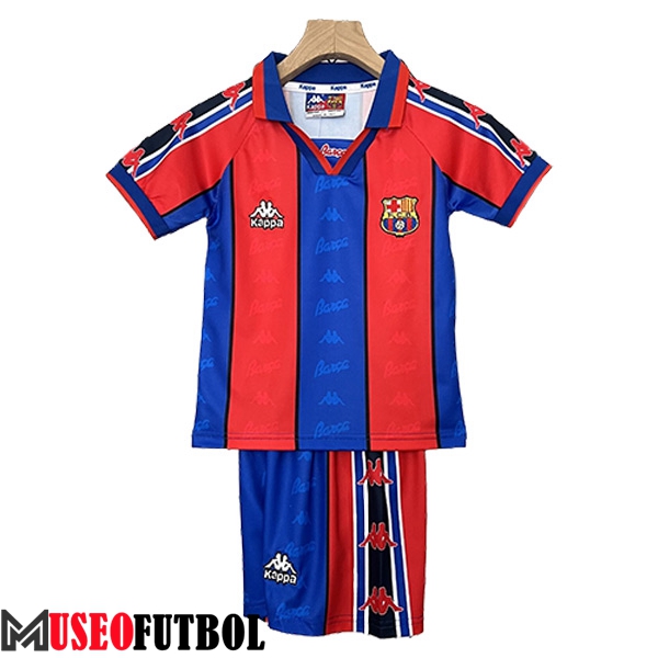 Camisetas De Futbol FC Barcelona Retro Ninos Primera 1995/1997