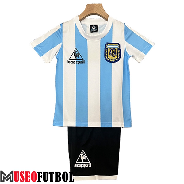 Camisetas De Futbol Argentina Retro Ninos Primera 1986