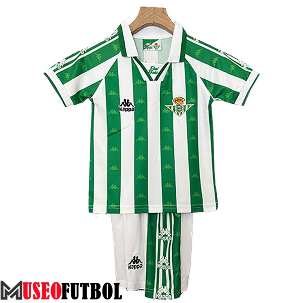 Camisetas De Futbol Real Betis Retro Ninos Primera 1995/1997