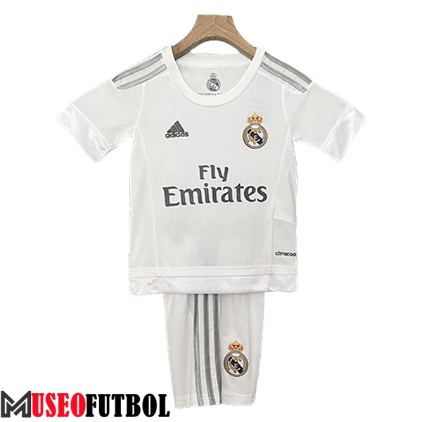 Camisetas De Futbol Real Madrid Retro Ninos Primera 2015/016