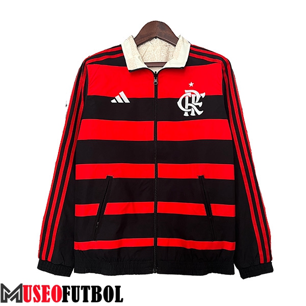 Rompevientos Flamengo Negro/Rojo 2024/2025