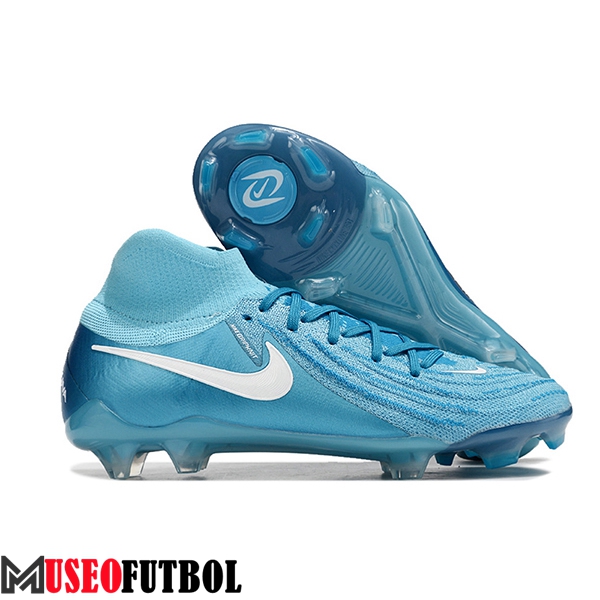 Nike Botas De Fútbol Phantom Luna Elite NU FG Azul/Blanco