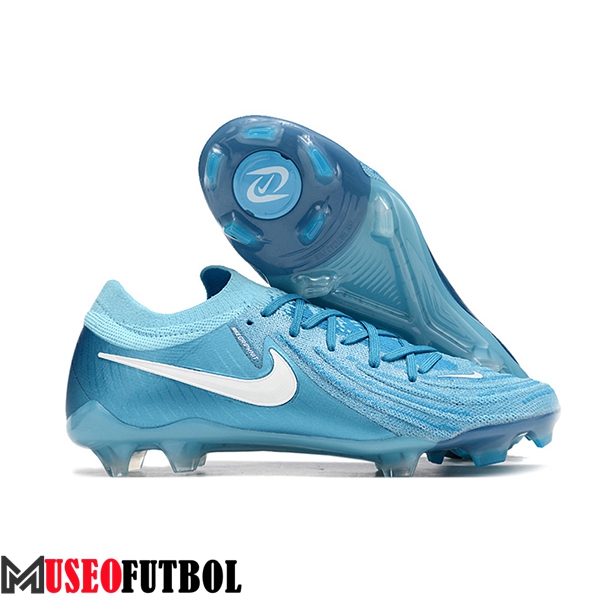 Nike Botas De Fútbol Phantom Luna Elite NU FG Azul/Blanco