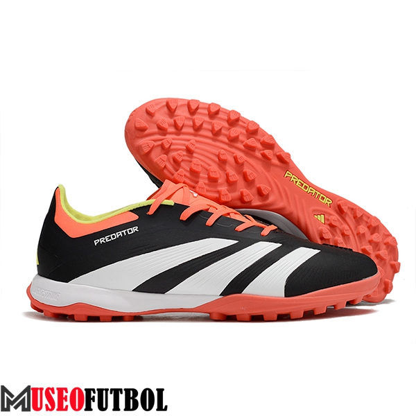 Adidas Botas De Fútbol PREDATOR 24 ELITE TF BOOTS Blanco/Negro/Naranja