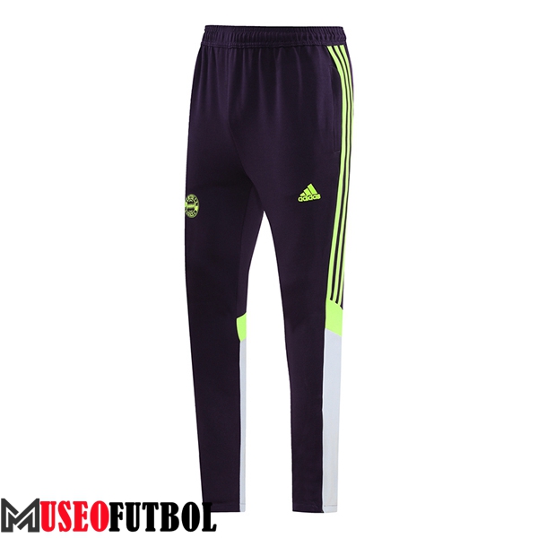 Pantalon Entrenamiento Bayern Munich Negro/Gris/Verde 2024/2025