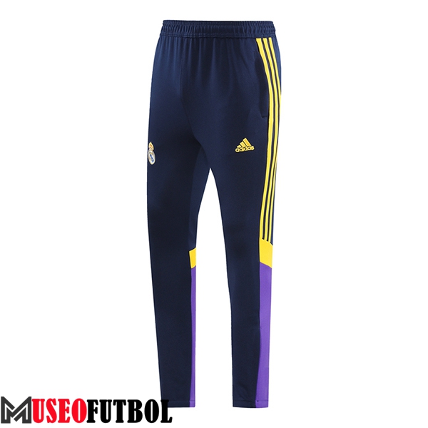 Pantalon Entrenamiento Real Madrid Azul/Púrpura/Amarillo 2024/2025