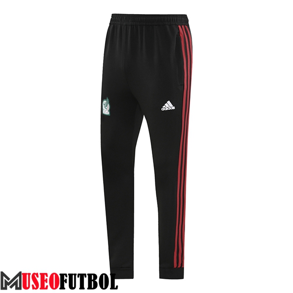 Pantalon Entrenamiento México Negro/Rojo 2024/2025