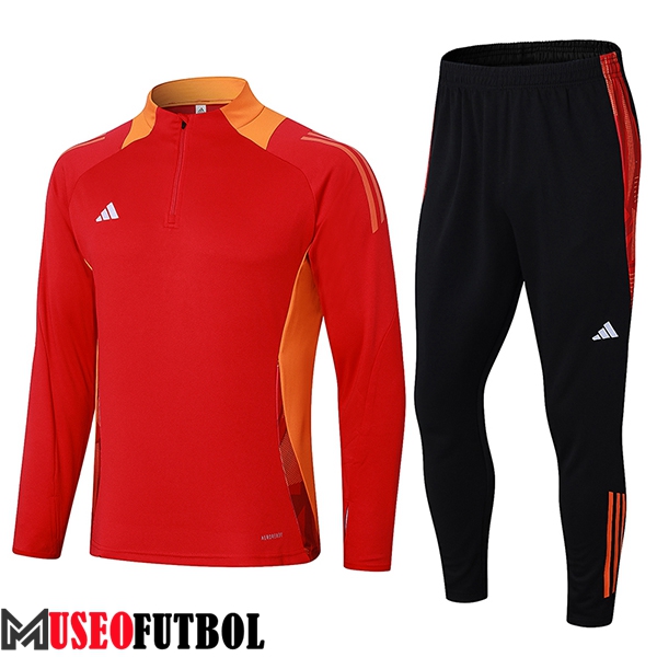 Chandal Equipos De Futbol Adidas Rojo/Naranja 2024/2025